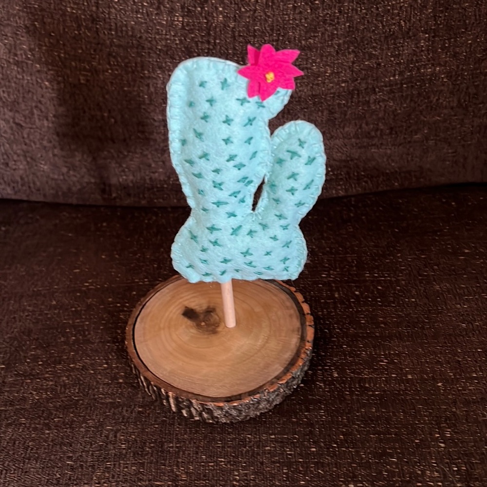 Felt cactus handmade